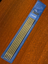 Load image into Gallery viewer, Double-Pointed Needles DPNs, Stainless Steel