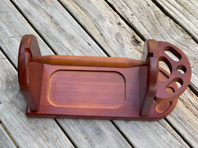 Load image into Gallery viewer, Yarn Spindle and Accessories Holder, Solid Wood