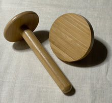 Load image into Gallery viewer, Wooden Yarn Holder Spindle