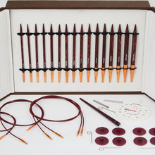 Load image into Gallery viewer, KnitPro Symfonie Rose Interchangeable Knitting Needles Deluxe Set