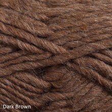 Load image into Gallery viewer, Crucci Natural Wonder 18ply Super Chunky pure NZ wool yarn, dark brown