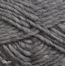 Load image into Gallery viewer, Crucci Natural Wonder 18ply Super Chunky pure NZ wool yarn, silver