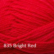 Naturally Classic DK Magic Garden 100% pure NZ Merino, bright red.