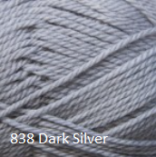 Load image into Gallery viewer, Naturally Classic DK Magic Garden 100% pure NZ Merino yarn, dark silver.
