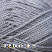 Load image into Gallery viewer, Naturally Classic DK Magic Garden 100% pure NZ Merino yarn, dark silver.