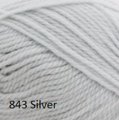 Load image into Gallery viewer, Naturally Classic DK Magic Garden 100% pure NZ Merino yarn, silver