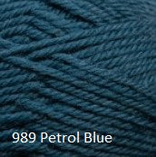 Load image into Gallery viewer, Naturally Loyal Aran 10ply pure NZ wool yarn, petrol blue
