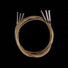 Load image into Gallery viewer, Addi Click set of 3 interchangeable needle cords in gold