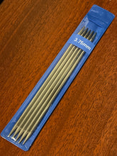 Load image into Gallery viewer, Double-Pointed Needles DPNs, Stainless Steel
