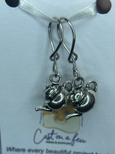 Load image into Gallery viewer, Pop On A Few &quot;Charming&quot; - 9mm Stitch Markers, Silver Teapots
