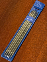 Load image into Gallery viewer, Double-Pointed Needles DPNs, Stainless Steel
