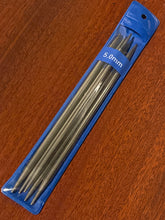 Load image into Gallery viewer, Double-Pointed Needles DPNs, Stainless Steel
