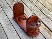 Load image into Gallery viewer, Yarn Spindle and Accessories Holder, Solid Wood

