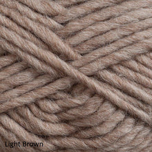 Load image into Gallery viewer, Crucci Natural Wonder 18ply Super Chunky pure NZ wool yarn, light brown
