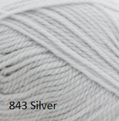 Load image into Gallery viewer, Naturally Classic DK Magic Garden 100% pure NZ Merino yarn, silver
