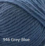 Load image into Gallery viewer, Naturally Loyal Aran 10ply pure NZ wool yarn, grey blue
