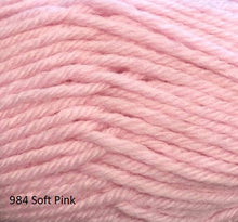 Load image into Gallery viewer, Naturally Loyal Aran 10ply pure NZ wool yarn, soft pink
