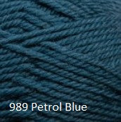 Load image into Gallery viewer, Naturally Loyal Aran 10ply pure NZ wool yarn, petrol blue
