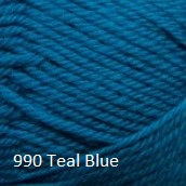 Load image into Gallery viewer, Naturally Loyal Aran 10ply pure NZ wool yarn, teal blue
